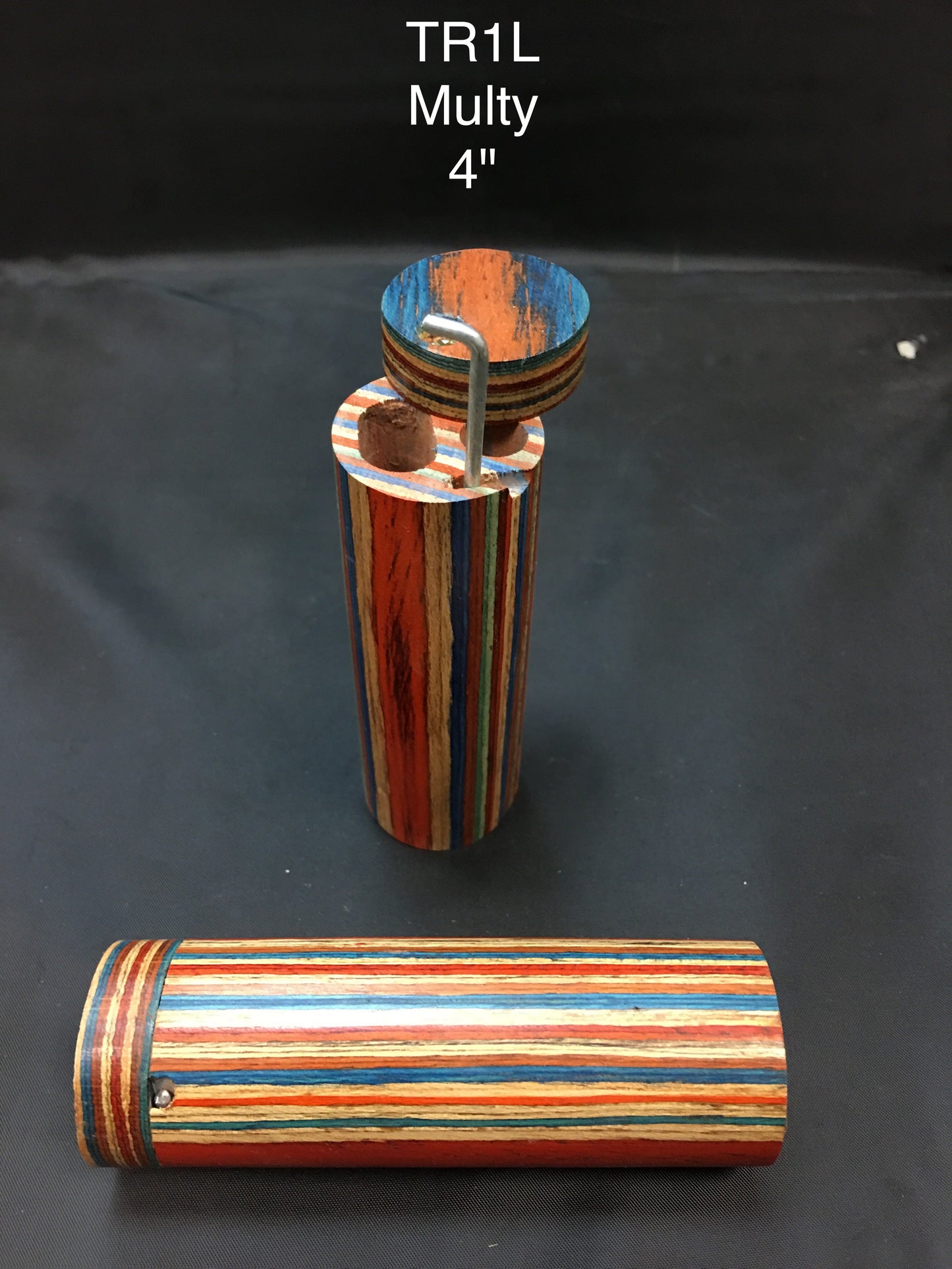 Large Round Multicolored Dugout TR1L