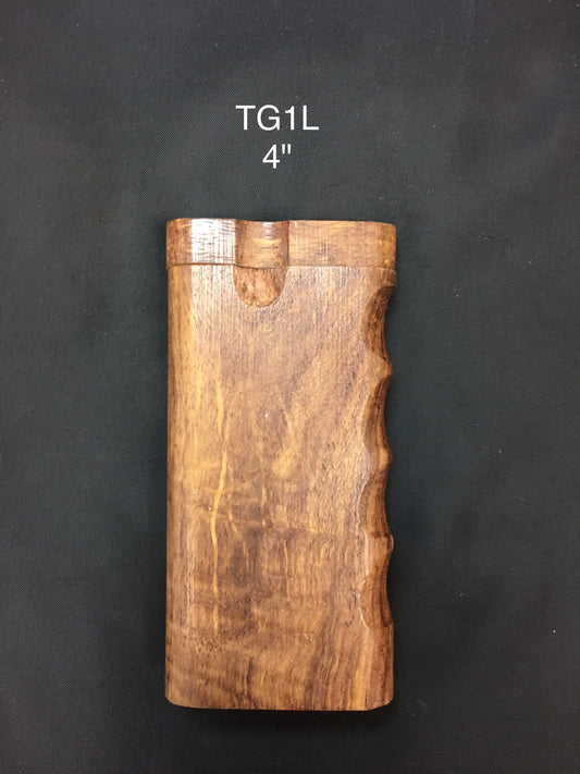 Large Natural Wood Dugout w Grip TG1L